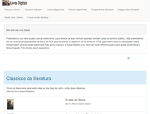 Tablet Screenshot of livros-digitais.com